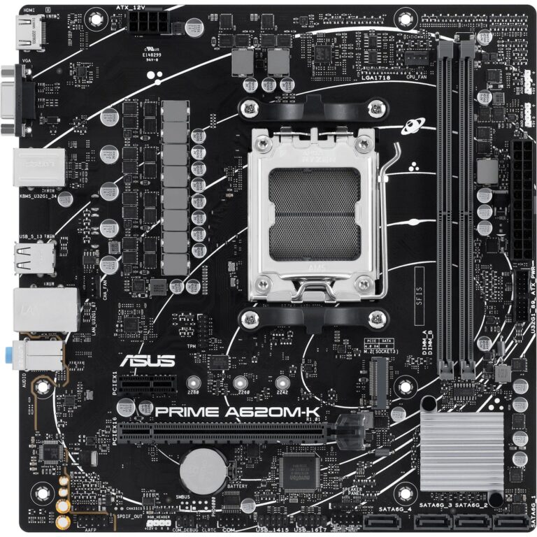 Asus PRIME A620M-K, Mainboard - 90MB1F40-M0EAY0 technikbar