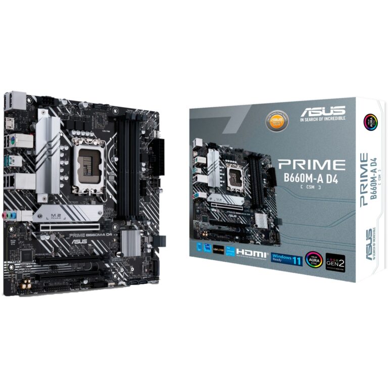 Asus PRIME B660M-A D4-CSM, Mainboard
