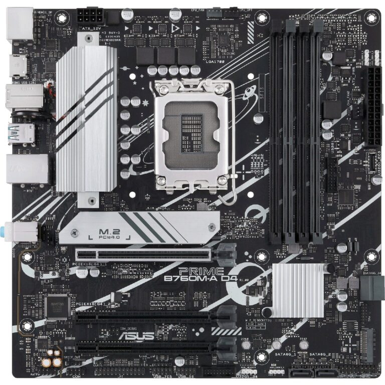 Asus PRIME B760M-A D4-CSM, Mainboard - 90MB1D00-M1EAYC technikbar