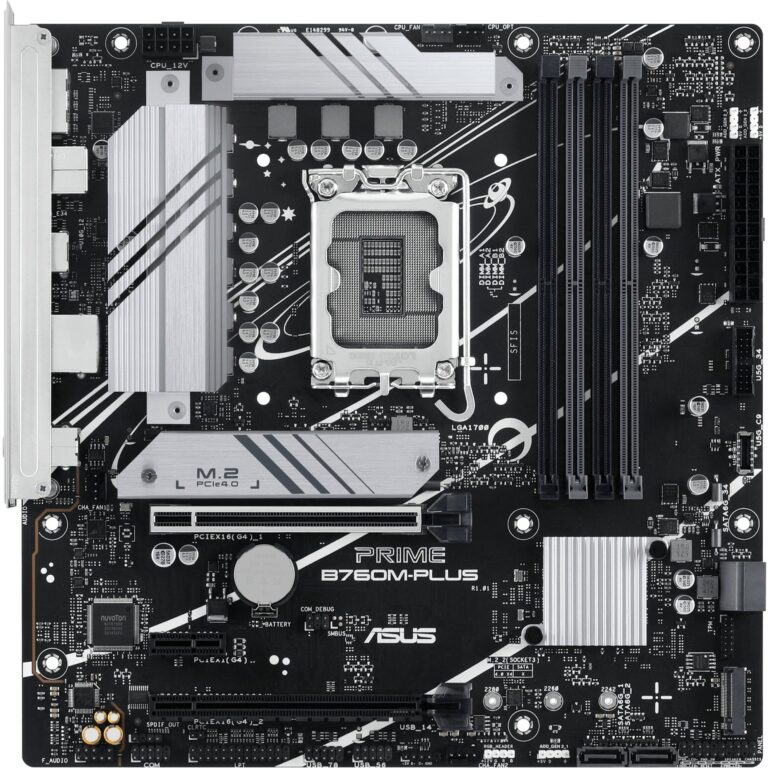 Asus PRIME B760M-PLUS, Mainboard - 90MB1GY0-M0EAY0 technikbar
