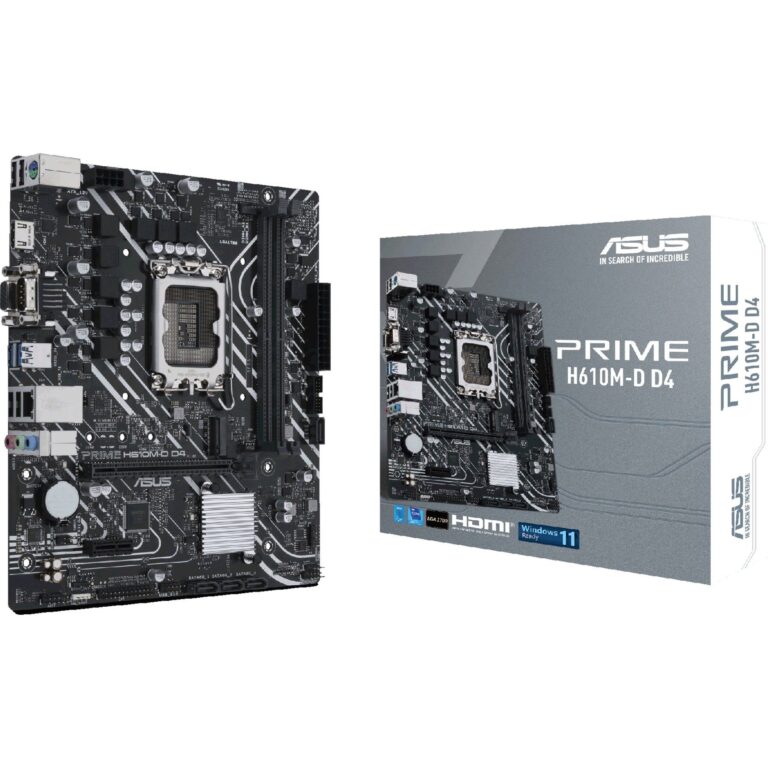 Asus PRIME H610M-D D4, Mainboard - 90MB1A00-M0EAY0 technikbar