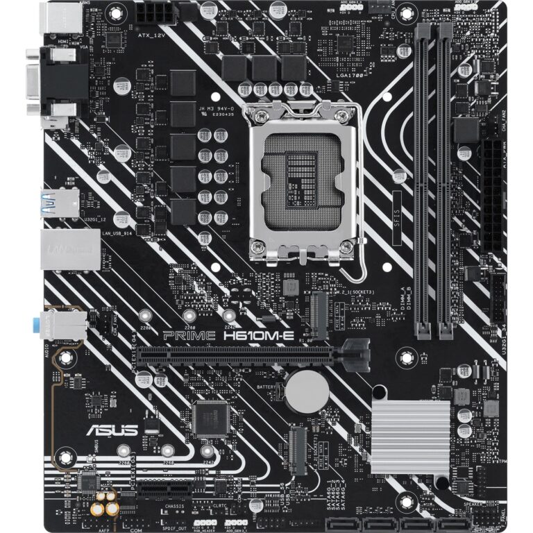 Asus PRIME H610M-E-CSM, Mainboard - 90MB1G10-M0EAYC technikbar