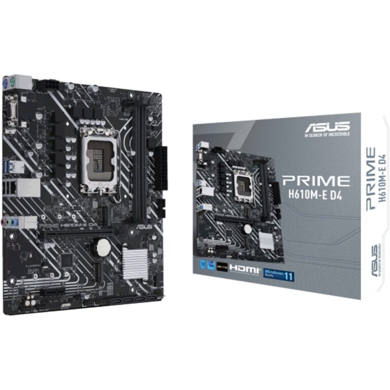 Asus PRIME H610M-E D4-CSM, Mainboard
