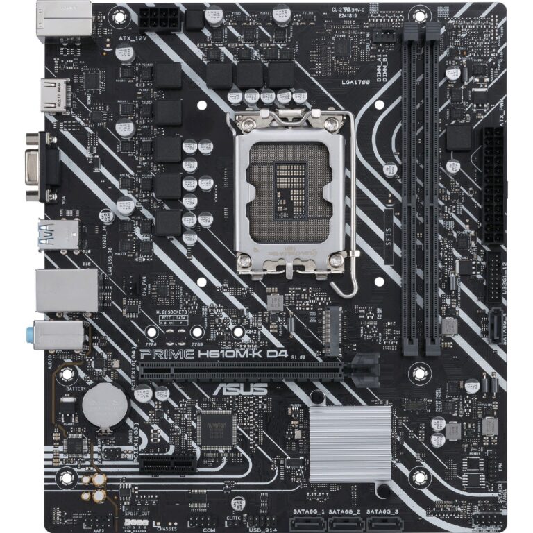 Asus PRIME H610M-K D4, Mainboard - 90MB1A10-M0EAY0 technikbar