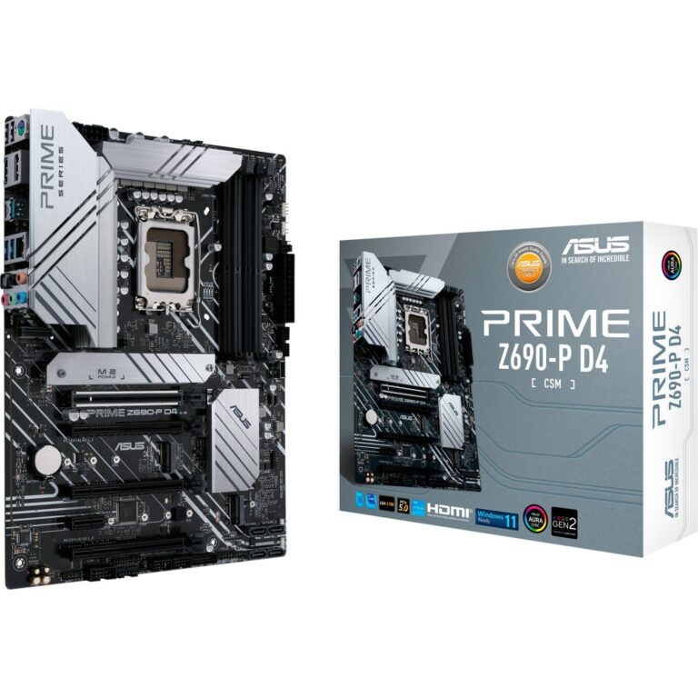 Asus PRIME Z690-P D4-CSM, Mainboard - 90MB18P0-M0EAYC technikbar