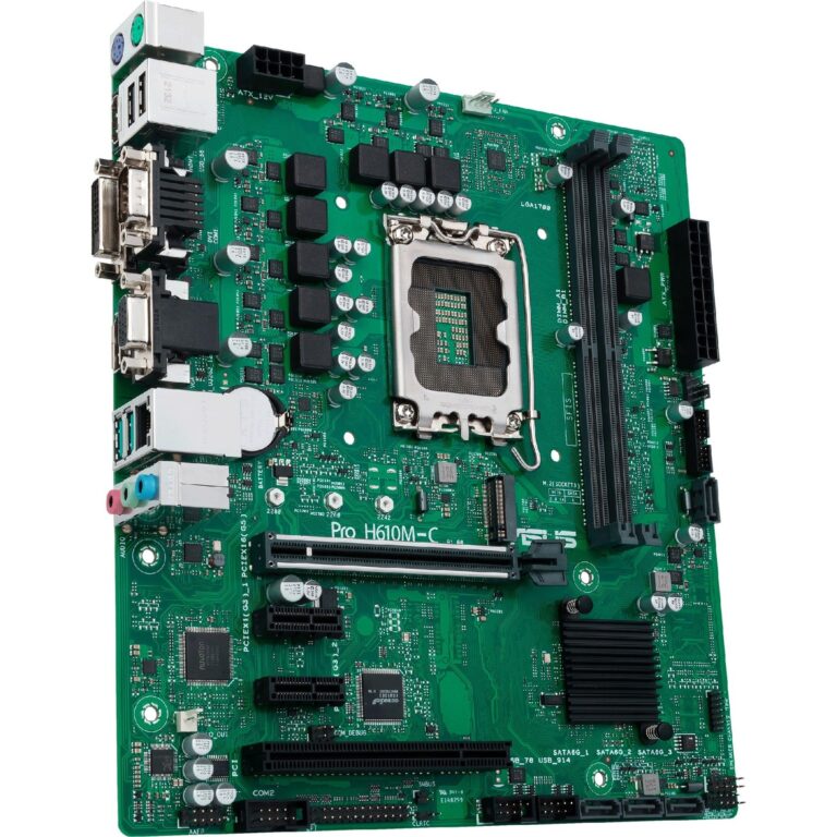 Asus PRO H610M-C-CSM, Mainboard - 90MB1AT0-M0EAYC technikbar