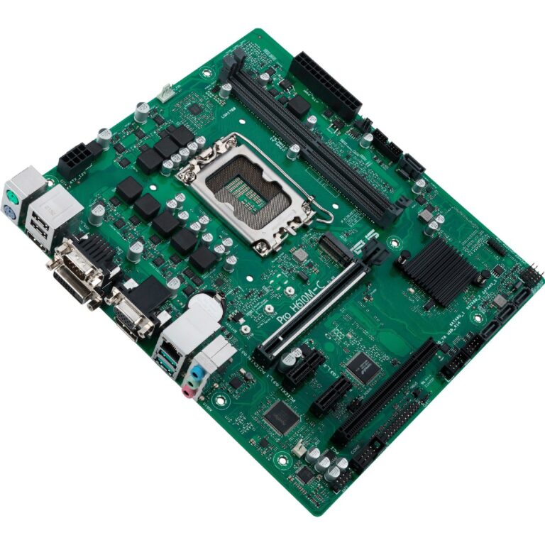 Asus PRO H610M-C-CSM, Mainboard - 90MB1AT0-M0EAYC technikbar