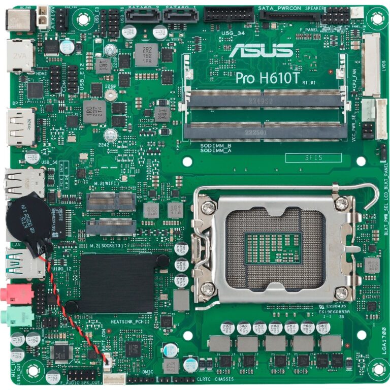 Asus PRO H610T-CSM, Mainboard - 90MB1G60-M0EAYC technikbar