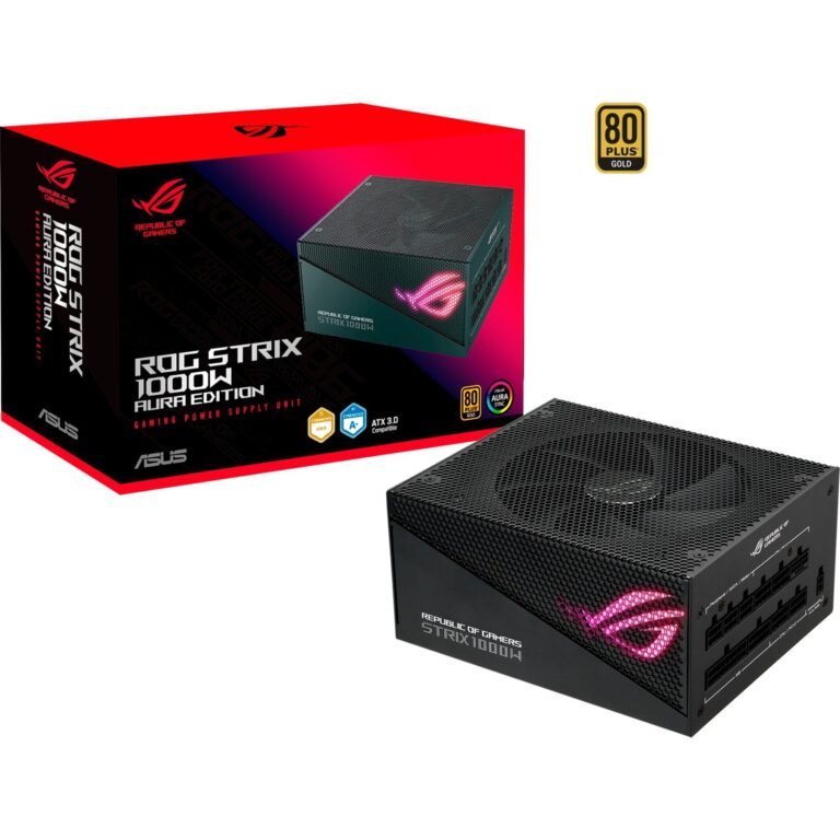 Asus ROG STRIX 1000W Gold Aura Edition, PC-Netzteil - 90YE00P1-B0NA00 technikbar
