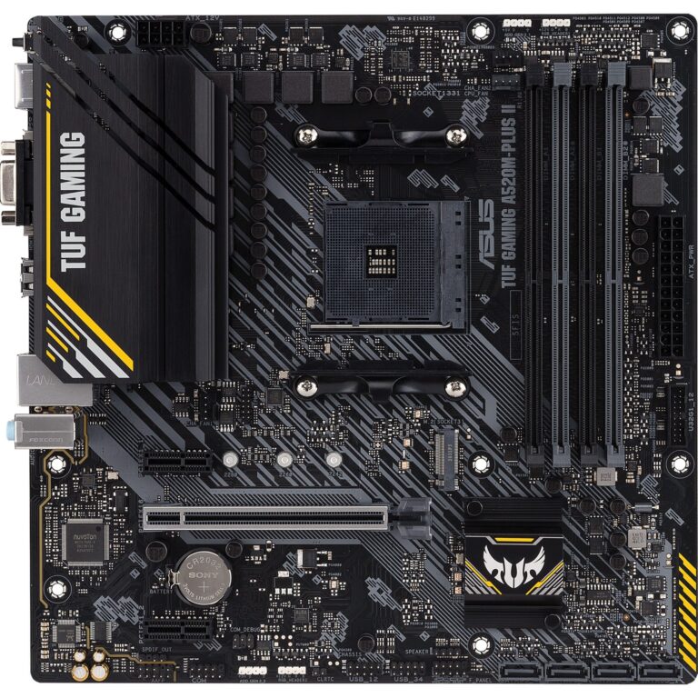Asus TUF GAMING A520M-PLUS II, Mainboard - 90MB17G0-M0EAY0 technikbar