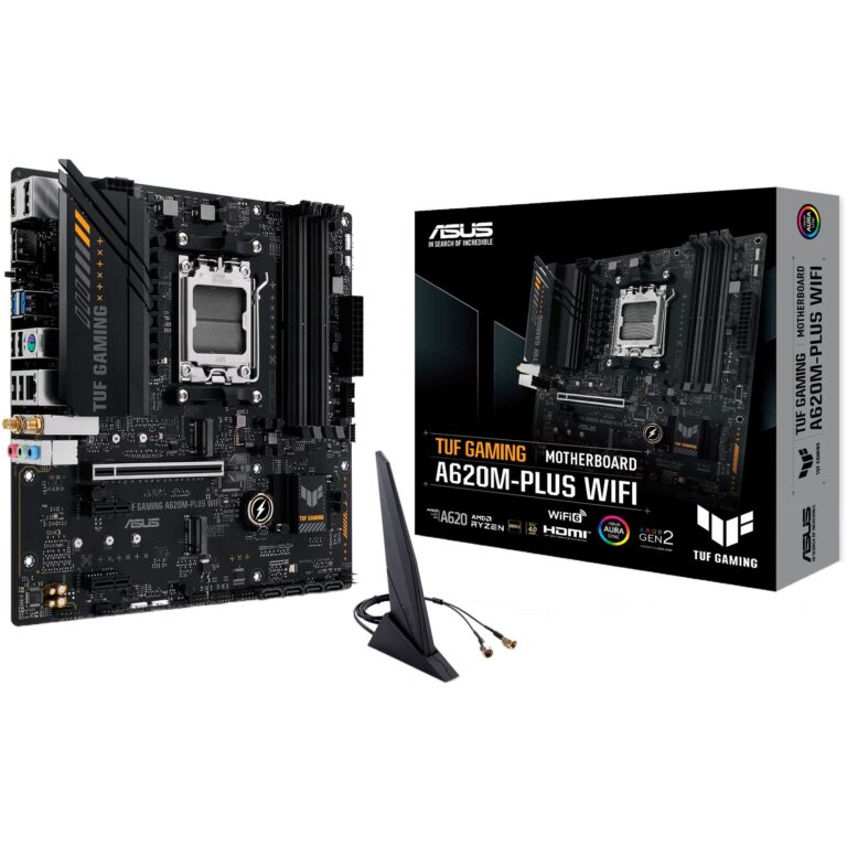 Asus TUF GAMING A620M-PLUS WIFI, Mainboard - 90MB1F00-M0EAY0 technikbar