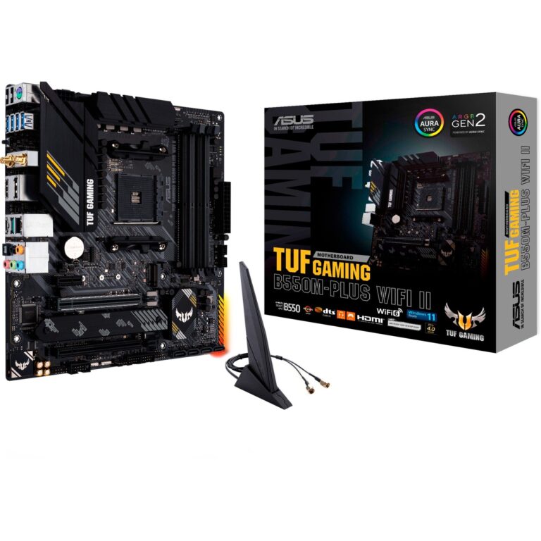 Asus TUF GAMING B550M-PLUS WI-FI II, Mainboard - 90MB19Y0-M0EAY0 technikbar