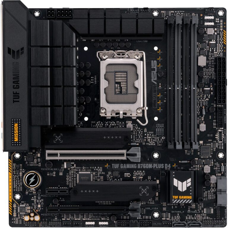 Asus TUF GAMING B760M-PLUS D4, Mainboard - 90MB1DI0-M1EAY0 technikbar