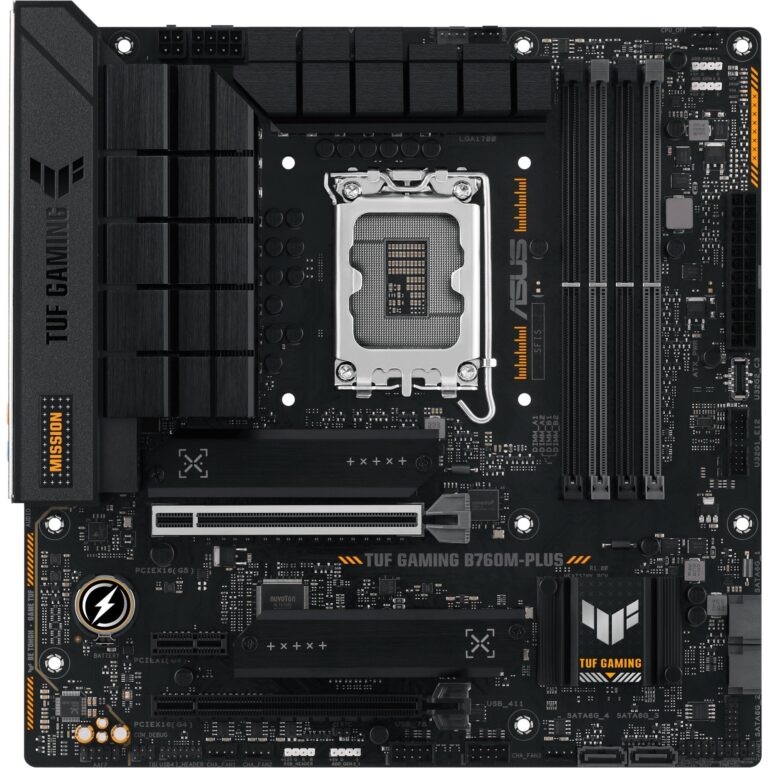 Asus TUF GAMING B760M-PLUS, Mainboard - 90MB1ES0-M1EAY0 technikbar
