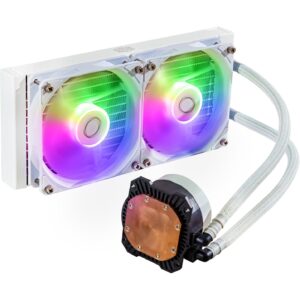 Cooler Master MasterLiquid 240L Core ARGB WHITE 240mm, Wasserkühlung - MLW-D24M-A18PZ-RW technikbar