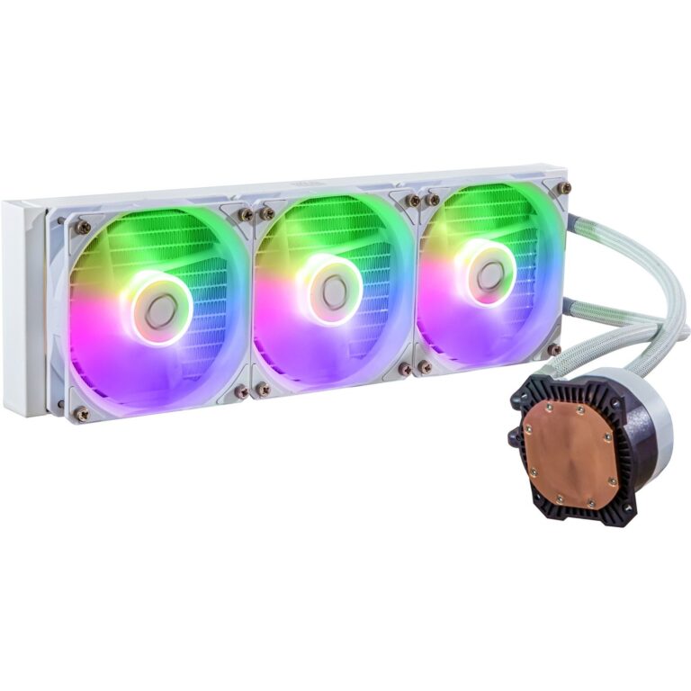 Cooler Master MasterLiquid 360L Core ARGB WHITE 360mm, Wasserkühlung - MLW-D36M-A18PZ-RW technikbar