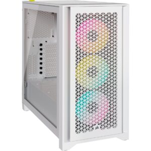 Corsair iCUE 4000D RGB AIRFLOW True White, Tower-Gehäuse - CC-9011241-WW technikbar