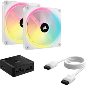 Corsair iCUE LINK QX140 RGB 140-mm-PWM-Lüfter, Gehäuselüfter - CO-9051008-WW technikbar