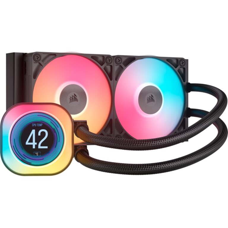 Corsair iCUE LINK TITAN 240 RX LCD RGB, Wasserkühlung