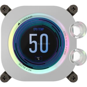Corsair iCUE XC7 RGB ELITE LCD WHITE, CPU-Kühler - CX-9010024-WW technikbar
