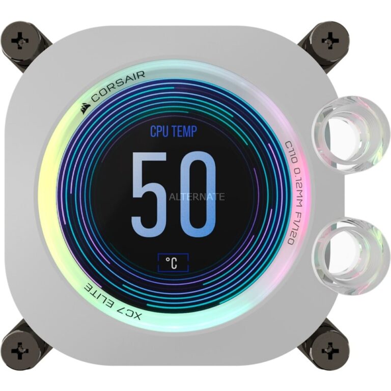 Corsair iCUE XC7 RGB ELITE LCD WHITE, CPU-Kühler