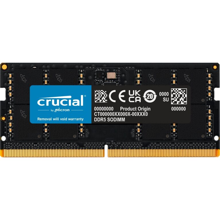Crucial SO-DIMM 32 GB DDR5-4800  , Arbeitsspeicher - CT32G48C40S5 technikbar