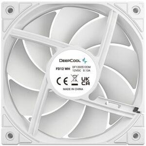 DeepCool FD12 WH 120x120x25, Gehäuselüfter - R-FD12-WHNPN1-G technikbar