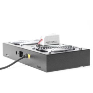 Digitus Dachlüftereinheit für 483 mm (19`) Wandgehäuse, Lüfterbaustein - DN-19 FAN-2-WM-T-SW technikbar