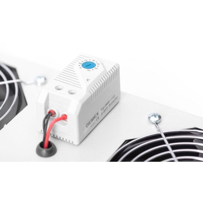 Digitus Lüftermodule für 19` IP55 Wandgehäuse, Lüfterbaustein - DN-19 FAN-2-WM-I technikbar