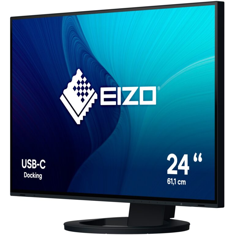 Eizo FlexScan EV2485-BK, LED-Monitor technikbar