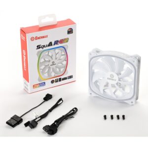 Enermax SquA ARGB White, Gehäuselüfter - UCSQARGB12P-W-SG technikbar