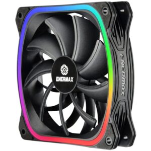 Enermax SquA RGB 3 Fan Pack 120x120, Gehäuselüfter - UCSQARGB12P-BP3 technikbar