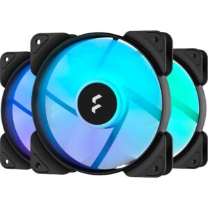 Fractal Design Aspect 12 RGB Black Frame 3er, Gehäuselüfter - FD-F-AS1-1206 technikbar