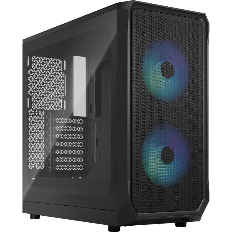 Fractal Design Focus 2 RGB Black TG Clear Tint, Tower-Gehäuse