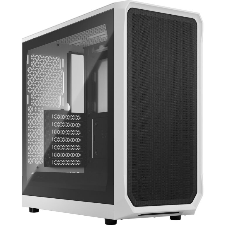 Fractal Design Focus 2 White TG Clear Tint, Tower-Gehäuse