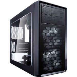 Fractal Design Focus G Mini, Tower-Gehäuse - FD-CA-FOCUS-MINI-BK-W technikbar