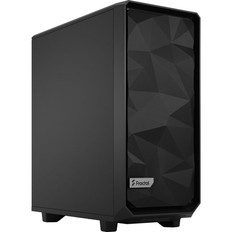 Fractal Design Meshify 2 Compact Black Solid, Tower-Gehäuse