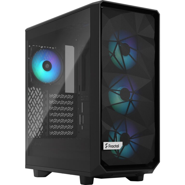 Fractal Design Meshify 2 Compact Lite RGB Black TG Light tint, Tower-Gehäuse