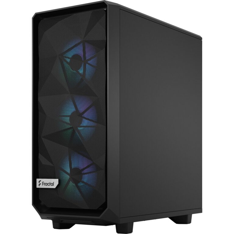 Fractal Design Meshify 2 Compact RGB Black TG Light Tint, Tower-Gehäuse - FD-C-MES2C-06 technikbar
