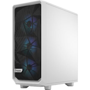 Fractal Design Meshify 2 Compact RGB White TG Clear Tint, Tower-Gehäuse - FD-C-MES2C-08 technikbar