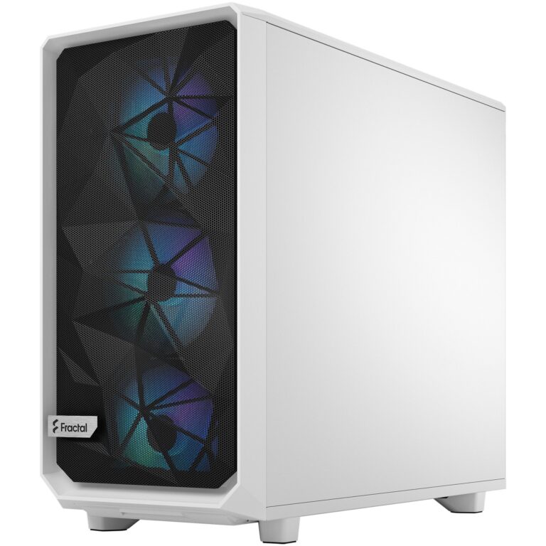 Fractal Design Meshify 2 RGB White TG Clear Tint, Tower-Gehäuse - FD-C-MES2A-08 technikbar