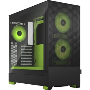 Fractal Design Pop Air RGB Green Core TG Clear Tint, Tower-Gehäuse - FD-C-POR1A-04 technikbar