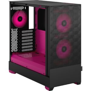 Fractal Design Pop Air RGB Magenta Core TG Clear Tint, Tower-Gehäuse - FD-C-POR1A-03 technikbar