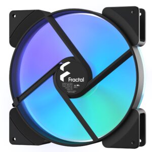 Fractal Design Prisma AL-18 ARGB PWM 2-Pack, Gehäuselüfter - FD-FAN-PRI-AL18-PWM-2P technikbar