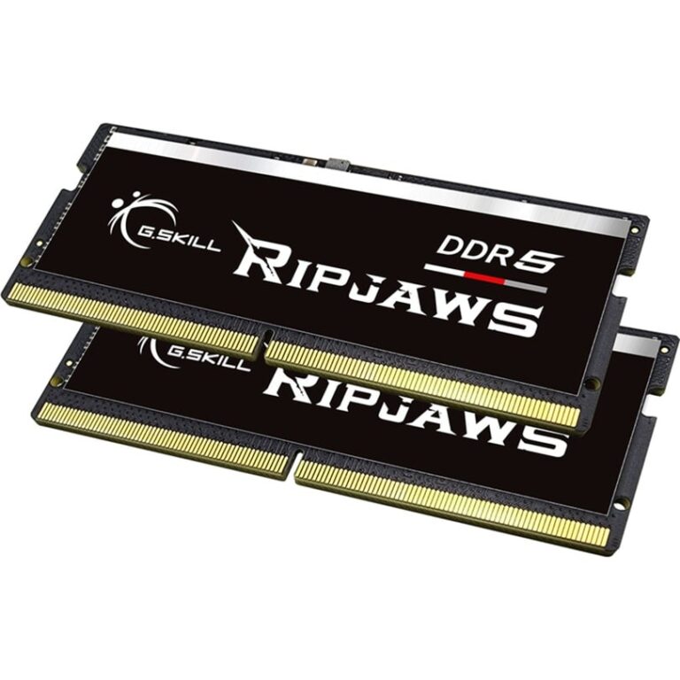 G.Skill SO-DIMM 32 GB DDR5-4800 (2x 16 GB) Dual-Kit, Arbeitsspeicher - F5-4800S3434A16GX2-RS technikbar