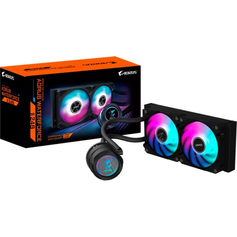 Gigabyte AORUS WATERFORCE II 240, Wasserkühlung technikbar