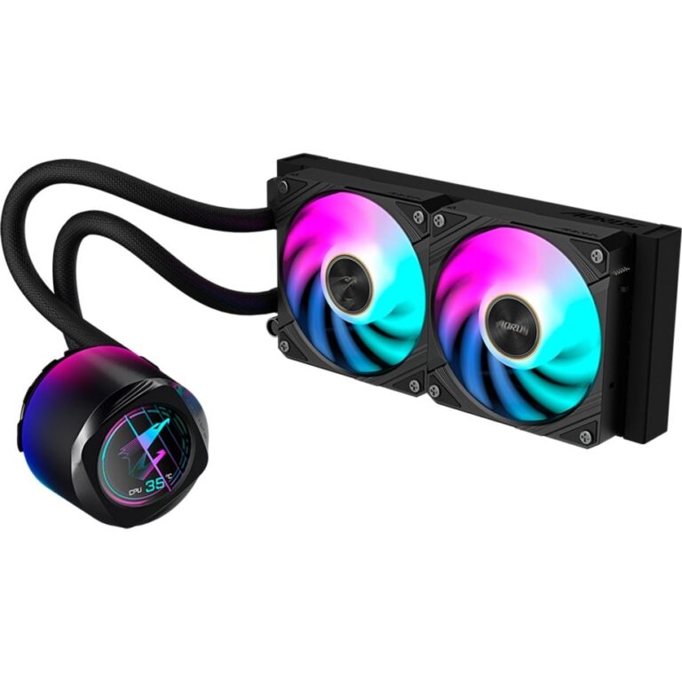 Gigabyte AORUS WATERFORCE X II 240mm, Wasserkühlung technikbar