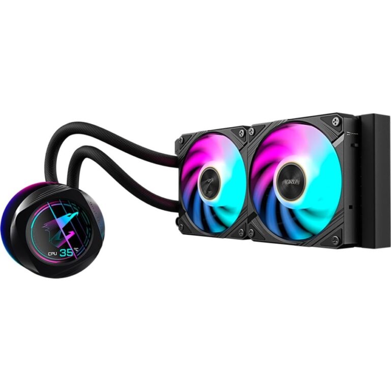 Gigabyte AORUS WATERFORCE X II 240mm, Wasserkühlung technikbar