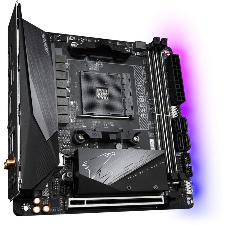 Gigabyte B550I AORUS PRO AX, Mainboard technikbar