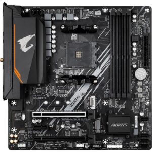 Gigabyte B550M AORUS ELITE AX, Mainboard technikbar